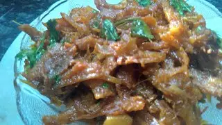 Sukha Bombil Chi Bhaji /Dry Bombay Duck Fish Recipe/ Spicy Dry Fish Recipe