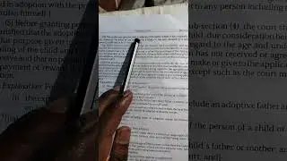 THE PART 1 HINDU ADOPTION AND MENTINANCE FOR AIBE 2025