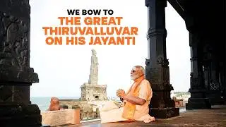 On Thiruvalluvar day, PM Modi recalls the contributions of the great Tamil saint