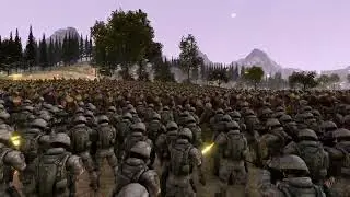 16000 Wolverines VS 15000 Modern Soldiers   アルティメットエピックバトルシミュレーター2  - UEBS2