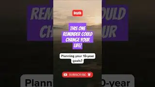 Are you busy planning your 10-year goals? #peace #islam #youtubeshorts #music #song