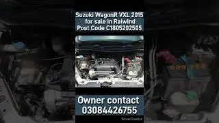 Suzuki WagonR VXL 2015 for sale in RaiwindPost Code C1805202505 #maruticelerio #marutisuzukiindialim