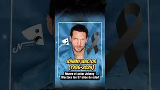Falleci&oacute; el actor Johnny Wactor #JohnnyWactor #noticias #nathzzi