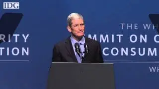 Tim Cook Speaks Cybersecurity at Stanford