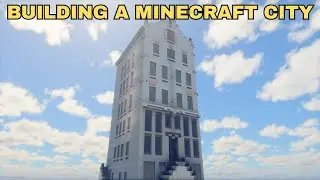 Building a City in Minecraft | Amsterdam Buildings