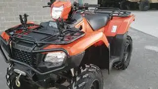 2018 Honda Rubicon 4x4 with Power steering