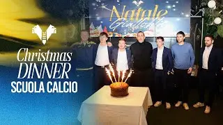 Christmas Dinner 2025 | La cena di Natale della Scuola Calcio gialloblù