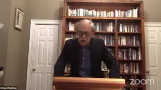 Scholars in their Residence with Richard Elliott Friedman