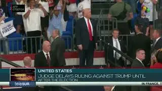 United States: Judge delays ruling against Trump until after the election