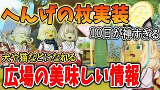 ドラクエ10 今月のテンの日が神すぎるｗｗへんげの杖実装のテスト期間で大盛り上がり間違いなしか！その他広場の情報をまとめてみた