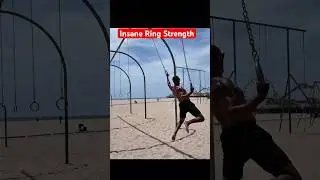 Insane Ring Strength 💪 | Athlete Moves Like a Machine #shorts