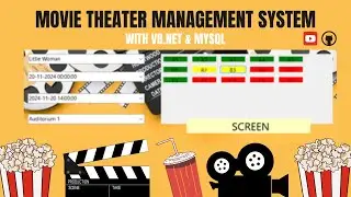 Movie Theater Management System Project | VB.Net & MySQL | Demo + Source Code on GitHub