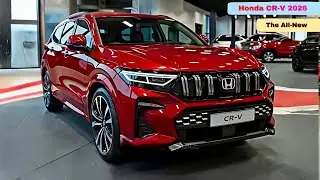 Honda CR V 2026 уже здесь! Смелый новый дизайн, умные технологии и неожиданные сюрпризы.