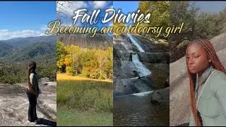 Fall Diaries Vlog 🍂 | First Time Hiking at Stone Mountain, NC | I wasn't ready! 😭🥾
