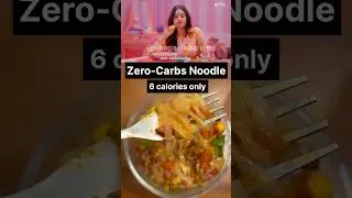 Zero Fat, Zero Carb Noodles - #jhanvikapoor favourite noodles #weightloss #healthyfood #moisoi