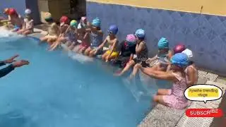 Di indian public school ki swimming class 🏊 Swimming pool ki activity//aj subah ka mini vlog