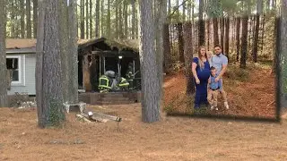 Iredell County mom hailed a hero after rescuing her children from burning house fire