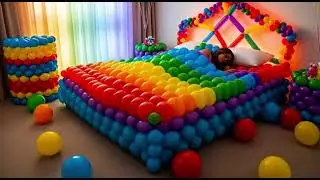 Sleep On Yummy, Elastic and Mushy Bed | Oddly Satisfying ASMR 🛏️✨💤