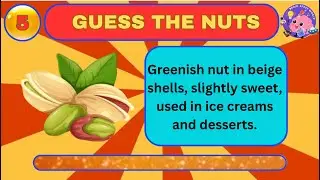 Guess the Nut Challenge 🥜 | Fun Learning Quiz for All Ages #BrainGames #TriviaChallenge