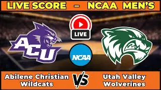 🔴 LIVE: Abilene Christian at Utah Valley | NCAAM Men's Basketball Scoreboard | Feb 5 | WAC Hoops
