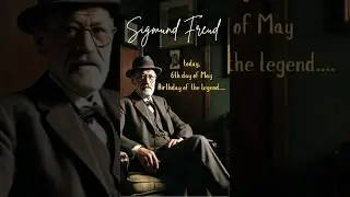 Sigmund Freud's Birthday | Sigmund Freud quotes #freud #psychologyfacts #psychology #facts #shorts