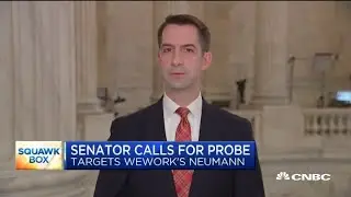 Sen. Cotton calls for investigation into WeWork founder Adam Neumann