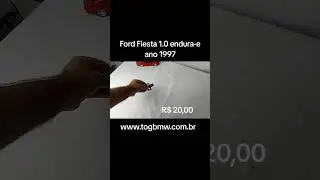 Fiesta endura-e 1.0 ano 1997 - Parte 36 - #acabamento #cinto #batente #porta #coletor #escape #piv&ocirc;