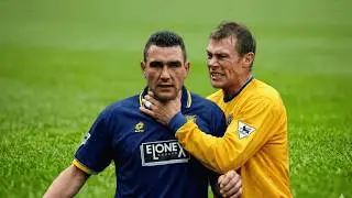 Vinnie Jones Vs Duncan Ferguson ● Wild Moments