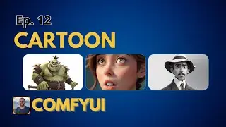 Tutorial ComfyUI em portugues - Ep.12 - SDXL + Flux +  Cartoon