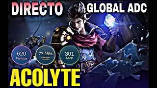 [08/4] Gloria m&iacute;tica 1200 puntos GLOBAL ADC (Mobile Legends)🔥 PARTIDAS CON SUSCRIPTORES 🔥