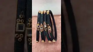 Black color silk thread bangles  //place order  whatsapp -9037569339