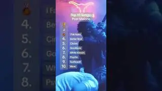Top 10 Post Malone SongsLet us know if you disagree @Post Malone #postmalone #rockstar #top10 #top