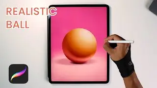 Realistic Ball Illustration | Procreate Tutorial