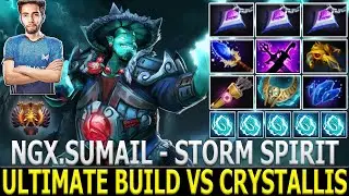 NGX.SUMAIL | Storm Spirit | Ultimate Mana Build vs Crystallis | Dota 2 | Pro Gameplay | Highlights