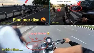 Mumbai marine drive | Ye ho gya yar 😤 | Heavy traffic |  