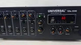 Universal 120w ECHO ।। Live sound solution sardarshahar।।