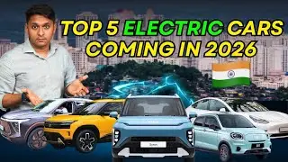 Top 5 Electric Cars Launching in 2026 | Tata Sierra EV, Tesla Model 3, Mahindra XEV 7e & More!