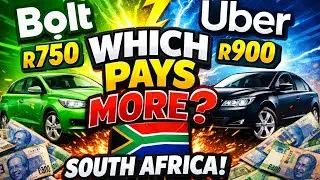 Bolt vs Uber Earnings Test-[@SA Money Mentor] #southafrica#motivation#sidehustles#business#earrings 