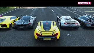 Forza Horizon 4 - New Top 18 Ultimate Drag Race Cars