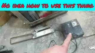 Oldie but a goodie.  Miller 220V timer spot welder.