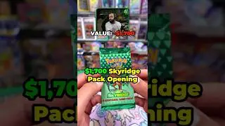 WE OPENED A $1,700 SKYRIDGE PACK FOR A CUSTOMER 🤯🔥 #pokemon #pokemontcg #pokemoncommunity
