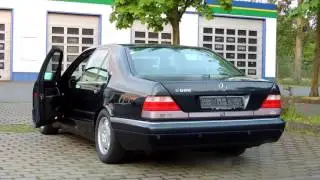Mercedes S600 v12 w140 sound.