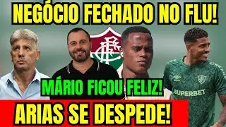 AGORA &Eacute; OFICIAL! NEG&Oacute;CIO FECHADO NO FLUMINENSE! 100 MILH&Otilde;ES! M&Aacute;RIO FICOU FELIZ! &Uacute;LTIMAS NOT&Iacute;CIAS!