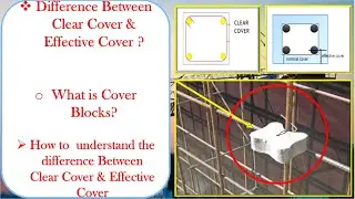 What is Clear Cover & Effective Cover ! Difference Between clear Cover & Effective Cover