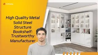 High Quality Metal Solid Steel Structure Bookshelf: Trustworthy Manufacturer
