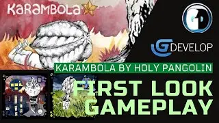 Gdevelop FREE VISUAL Game Engine Examples: KARAMBOLA by Holy Pangolin