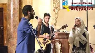 Mehmet and Ghaidaa International Drums and more Orchestra Project