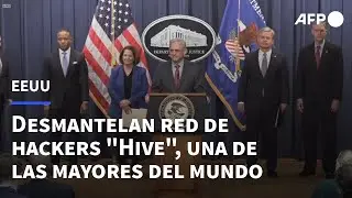 EEUU desmantela importante red de ataque de ransomware Hive | AFP