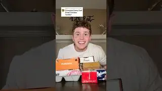 Eating and Rating Every Fast Food Chicken Tender!