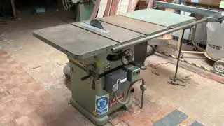 17 Wadkin BURSGREEN table saw